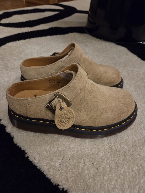 Dr. Martens Shoes - DR.MARTEN'S ISHAM DESERT OASIS SUEDE MULE
